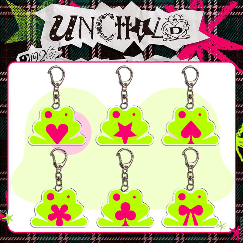 New Unchild《Unchild》Acrylic Keychain Pendant Bag Accessories Keyring Merchandise New Unchild《Unchild》Acrylic Keychain Pendant Bag Accessories Keyring Merchandise
