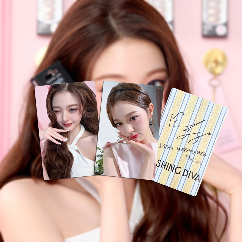 Ive Jang Wonyoung Dashing Diva Japan Limited Edition Nail Art Promotion Card Wonyoung Small Card Merchandise Ive Jang Wonyoung Dashing Diva Japan Limited Edition Nail Art Promotion Card Wonyoung Small Card Merchandise