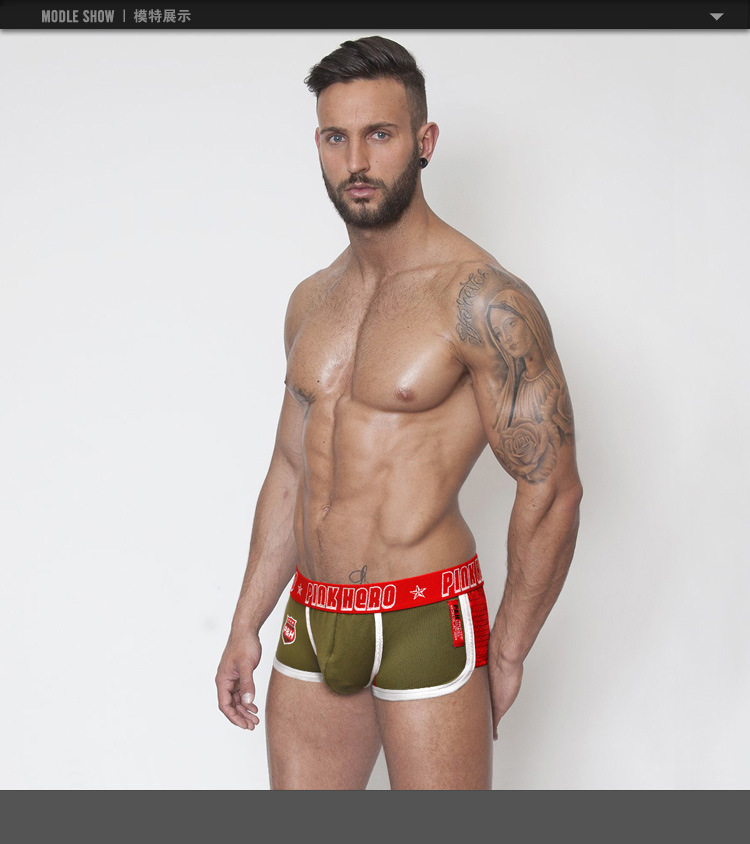 Mùa hè nam đồ lót cotton nam nhỏ boxer đầu thanh niên giữa eo bốn góc quần short đồ lót nam thủy triều sịp calvin klein