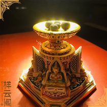 The ancient Indian black god of wealth Sturdy Son is bound to a stupa gawu box for 38 yuan