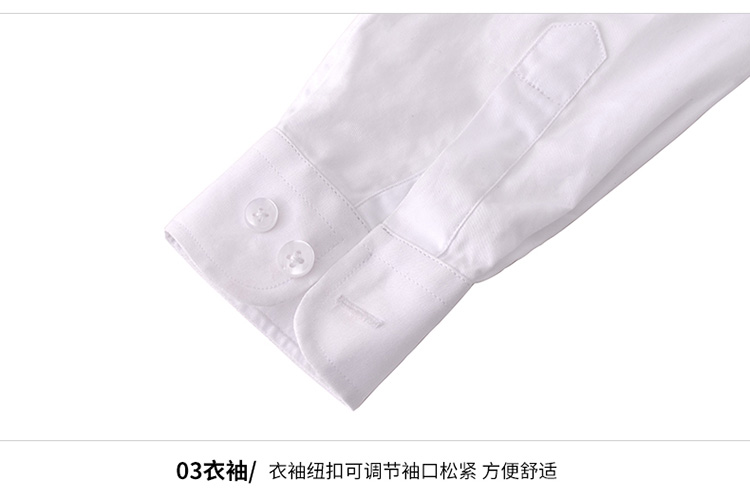 Mùa thu và mùa đông trẻ em màu trắng cộng với áo nhung dài tay dày cộng với đồng phục cotton trường ấm áp áo sơ mi nam hiệu suất quần áo áo trẻ em