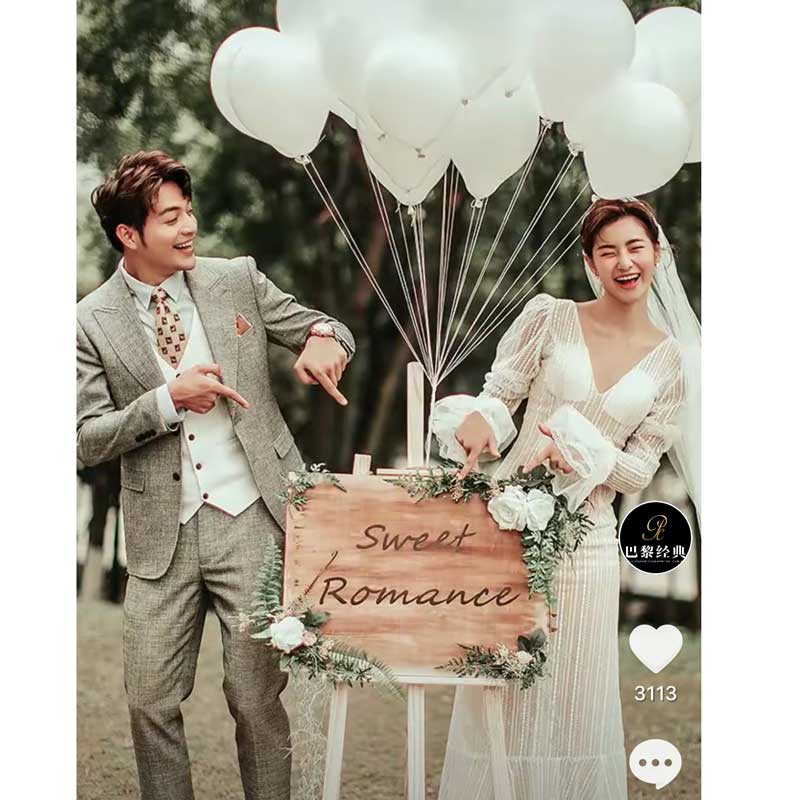 New product view photography of the Sen brigade photography in wedding scene Korean hand - grab plate frame plate