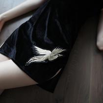 Dating skirt split girl jk Group lining new ultra-thin tight student teacher play couple dating artifact female