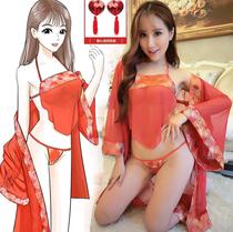 Dating skirt teacher play split Moon Wild house hollow unlined Bunny Girl short skirt a set Cat Woman