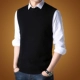 Mùa thu và mùa đông áo len nam cổ tròn cashmere áo tay áo len tay áo len nam vest giản dị
