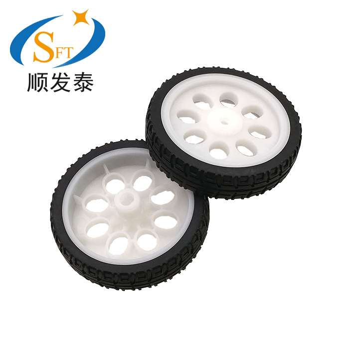 DIY Wheel Robot Tire TT Motor Robot Smart Car Platform Trolley Electronic Design Toy 521