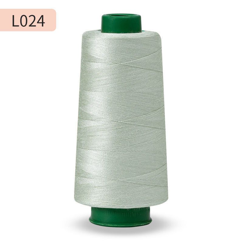 Light Water Green Sewing Thin Thread Household 402 Polyester Old-Fashioned Sewing Machine Thread Handmade Light Green Sewing Flat Sewing Thread Large Roll