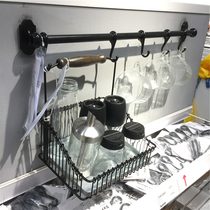 IKEA Domestic Domestic Fintor Hook Kitchen Hook hanging pole Tableware Rack Free