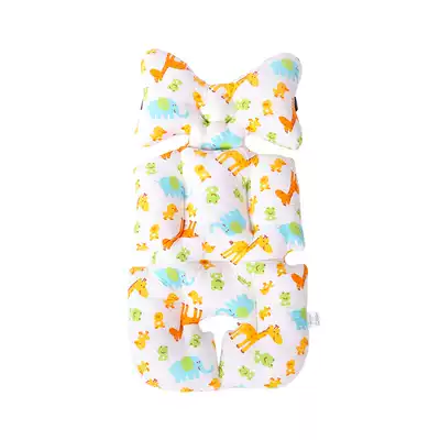 Baby stroller cushion cotton thick cotton autumn and winter children's baby dining chair warm cushion cushion universal type
