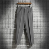 Весенние штаны, цветной мужской универсальный пиджак классического кроя, свободный прямой крой