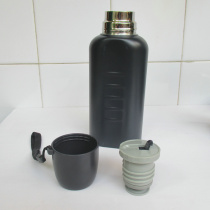 Vacuum stainless steel 500ml for units can be customized with words and LOGO tea purple sand cup flat blue insulation pot