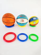 Basketball Topedestal Football Volleyball Fixer Maternelle 5 Numéro Ball 7 Placed Display Bracket Disc Plastic Ring Ring