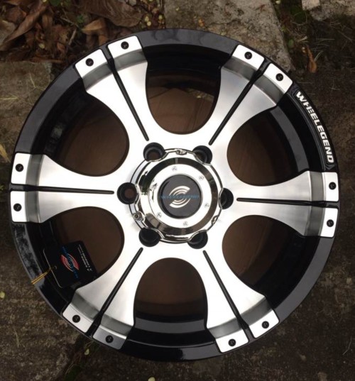 15 Xe 16 inch off-road sửa đổi bánh xe 6 * 139,7 âm 10 kỵ binh kim cương đen Changeng kỵ binh Weilin 3400 - Rim 	giá vành ô tô