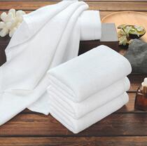 Factory spot supply cotton hotel bath towel 21 shares 32 16 spiral plain white 70*140 towel
