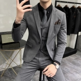 Комплект, классический костюм, куртка для отдыха, изысканный стиль