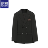 Комплект, мужской классический костюм в английском стиле для отдыха, в британском стиле, изысканный стиль