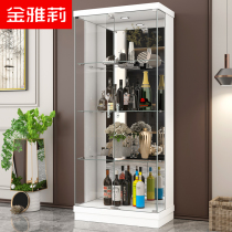 Wine cabinet glass door living room small red wine cabinet home collection display cabinet modern simple restaurant decoration wine cabinet