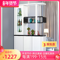 Living room entrance screen partition wine cabinet double-sided modern simple shoe cabinet decoration into the home hall cabinet one porch cabinet