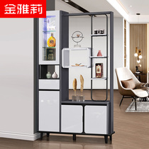 Wine cabinet porch cabinet screen double-sided partition cabinet shoe cabinet living room simple modern entrance decoration Hall Cabinet