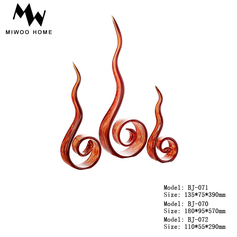 Modern Light Extravaganza Creative Flow Light Fire Glass Products Pendulum-like plate Room Genguan Tea Corner a few soft fit accessories Accessories Hem