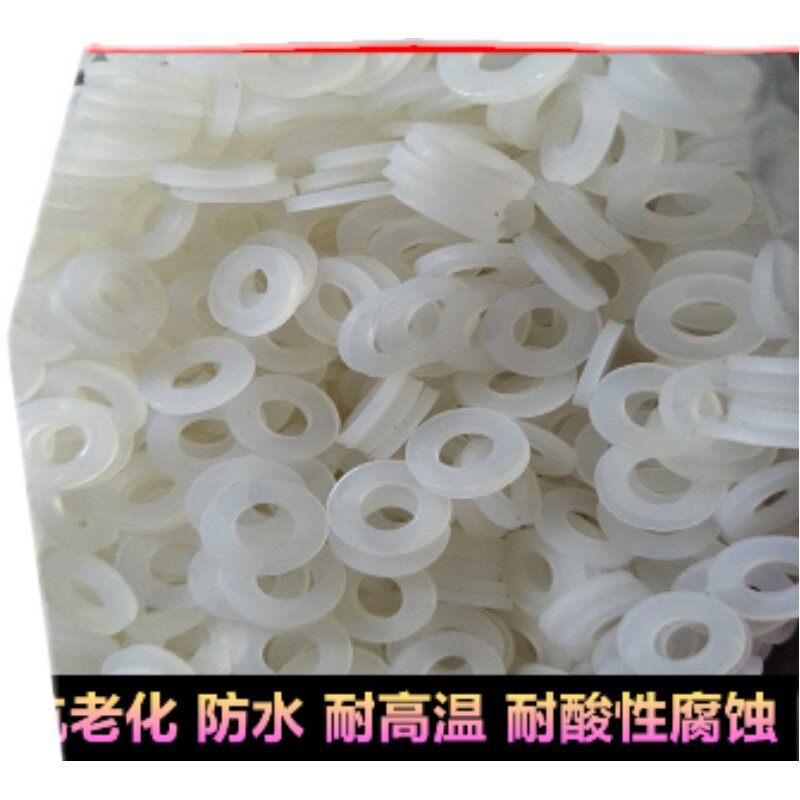 Silicone Gasket Screw Silicone Flat Pad 8 5*20*2mm Anti-aging High Temperature Resistance