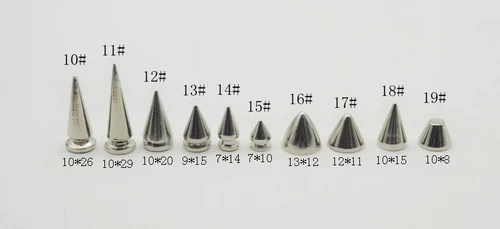 Металлическая пуля с аксессуарами, в стиле панк, DIY