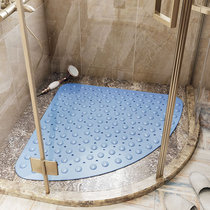 Hotel toilet fan suction cup PVC floor mat shower room bath mat home bathroom non-slip mat
