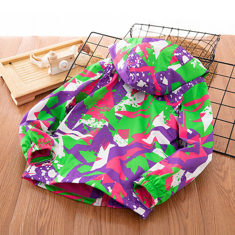 Wind clothes waterproof windproof warm new CUHK Jacket Children Jacket Children Jackets Spring Autumn Boys Sports Submachine Clothes Boy-Taobao