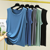 Vest mens pajamas summer thin section modal large size home summer sleeveless t-shirt pure cotton loose undershirt home service