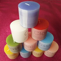 Wedding props Candlestick 5X5cm scented big candles wedding stage supplies wedding supplies decoration ornaments
