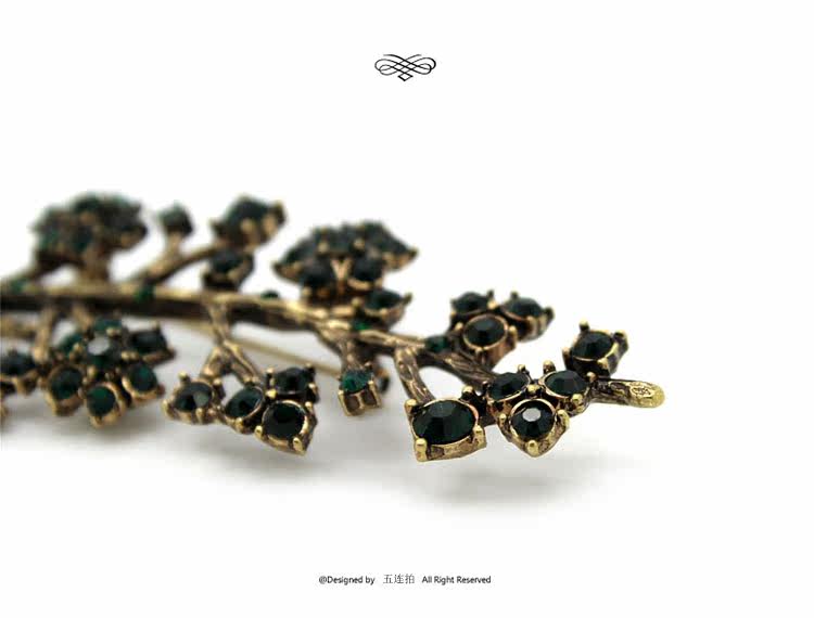 Broche femme en Zircon diamant - Ref 1176193 Image 13