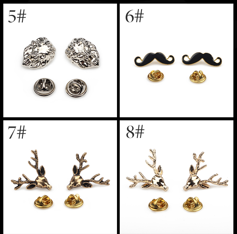 Trâm nam Corsage Nữ Nhỏ Pin Cổ áo nhỏ Cổ áo Phù hợp với Áo len Trang sức Phụ kiện Trang trí Cổ áo trâm cài áo