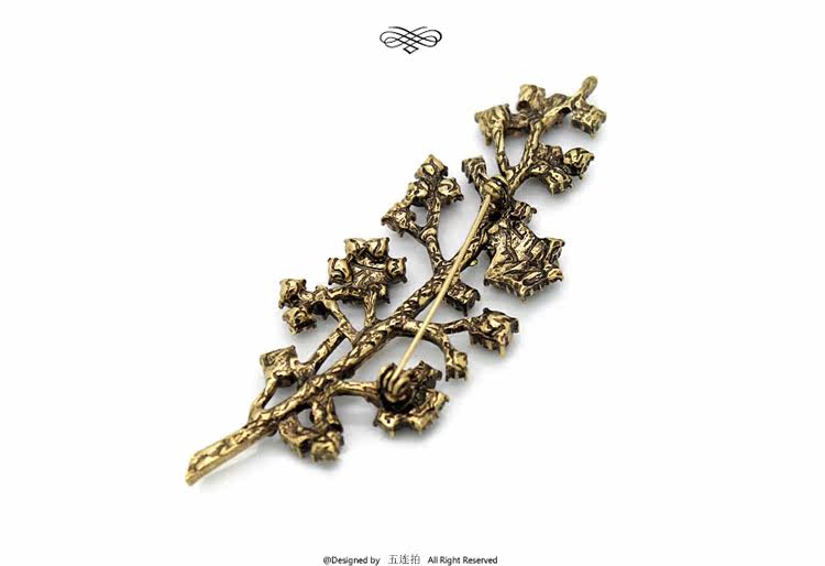 Broche femme en Zircon diamant - Ref 1176193 Image 15