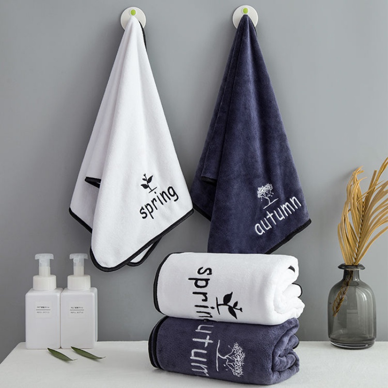 (multiple clothes) Creative towels thicker than pure cotton water-not-not-sweater, male and female couples home wash-towel wholesale