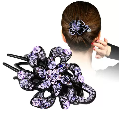Заколка для волос, аксессуар для волос, большие шпильки для волос, элегантная заколка-крабик, в корейском стиле