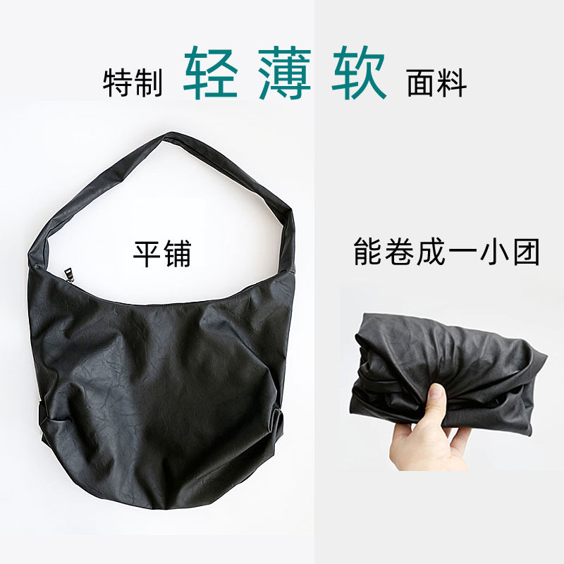 Lightweight Lazy Style Relaxed Casual Large Capacity Shoulder & Crossbody Bag For Women, Yoga & Fitness Tote, Autumn Edition - Thumbnail 5