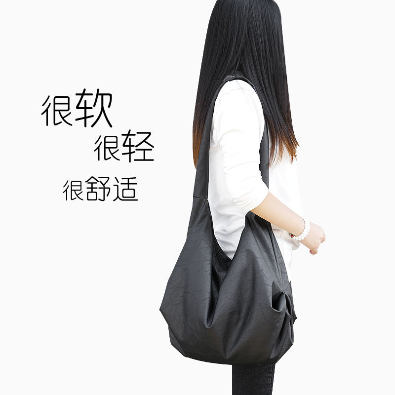 Lightweight Lazy Style Relaxed Casual Large Capacity Shoulder & Crossbody Bag For Women, Yoga & Fitness Tote, Autumn Edition - Thumbnail 4