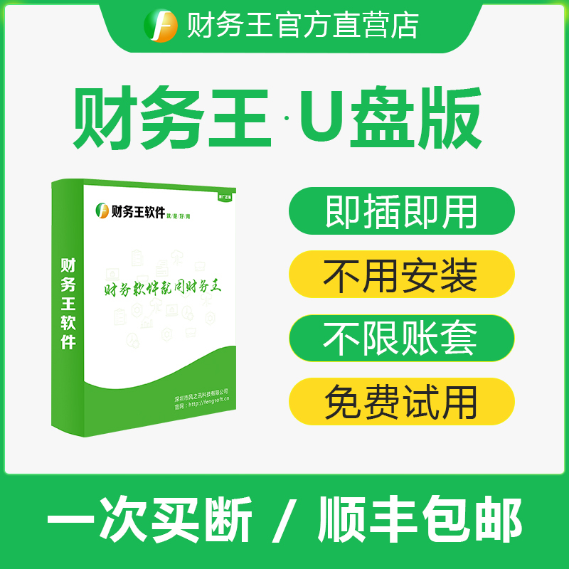 Financial King USB Edition Software: Accounting King, a Good Accounting Software for Doing Accounting and Bookkeeping, Simple and Easy to Use, for Enterprises and Non-Profit Organizations, Single-User License