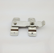 Stainless steel latch Door buckle Bolt buckle Anti-theft door buckle Door lock buckle bolt with screw