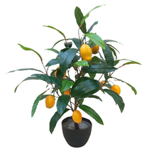 Simulation fruit branch restaurant decoration potted mango Cherry loquat fruit pepper Persimmon pomegranate fruit vegetable sales