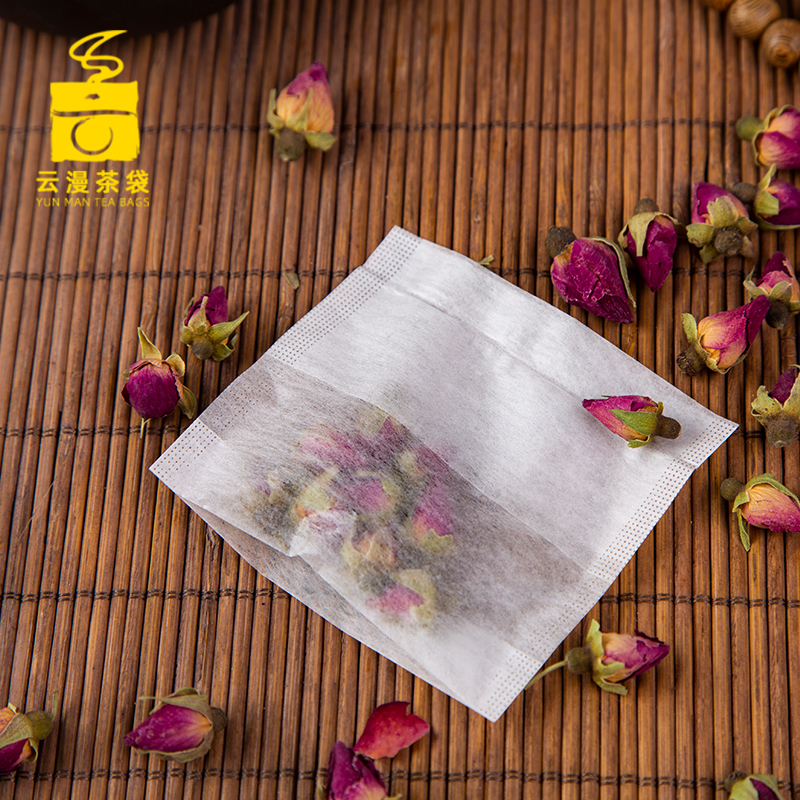 100 5.5 x 6cm corn fiber anti-folding medicine bag tea bag disposable filter bag small bubble bag