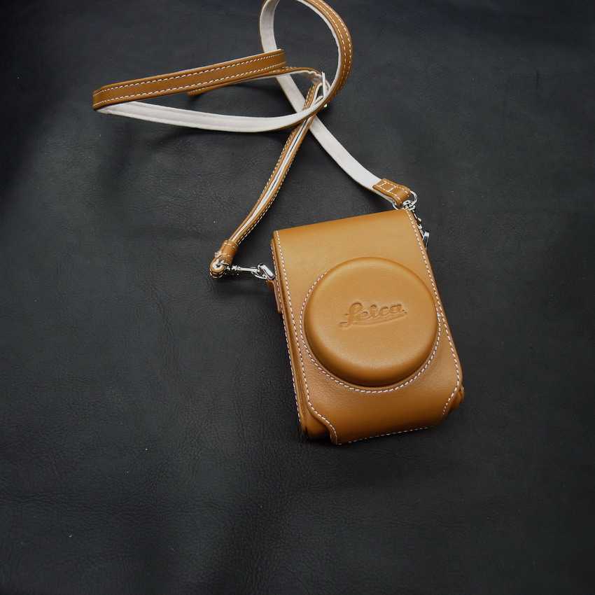 Suitable for Leica C-LUX6 original camera bag LX7 camera leather cover D-lux6 genuine leather skew satchel photo bag