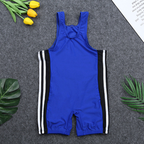 Professional Conjoint Training Competitions Freestyle Wrestling Uniform High Play Spandex Children Adult Wrestling Clothes size 110-170