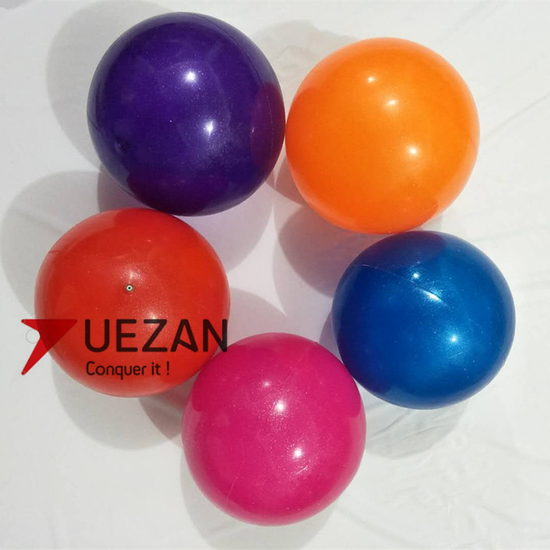 National Standard Art Gymnastics Balls Adult Gymnastic Flash Laser Ball 18-20cm Competition Performance Props Foreign Trade Tail