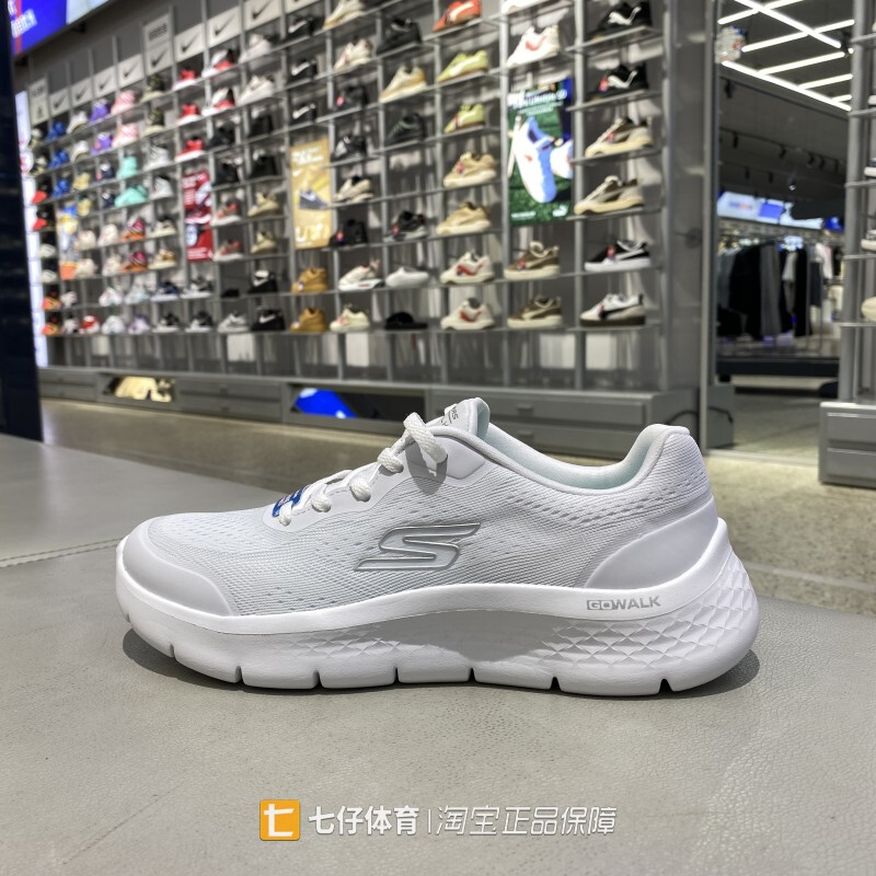 Skechers Genuine Spring New Women's Low-Top Breathable Lightweight Casual Walking Shoes 125526 Skechers Genuine Spring New Women's Low-Top Breathable Lightweight Casual Walking Shoes 125526