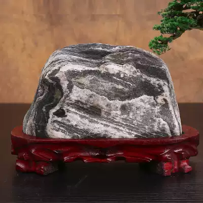 Natural strange stone Rough stone town house office craft gift decoration stone Lucky corner patron stone Wang House Feng Shui decoration Wang Cai