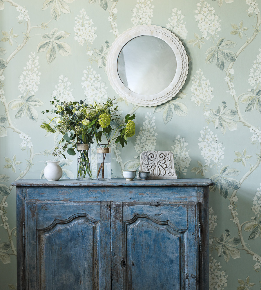 SANDERSON SANDERSON UK original imported wall paper Jane beauty background Chestnut Tree Chestnut Tree