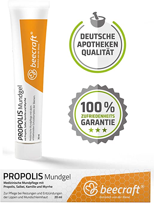 Now-German beecraft Propolis propolis lip oral gel mouth tongue mucosa gums blistering