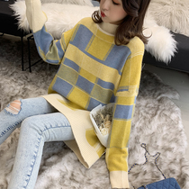 Pregnant women autumn coat fashion loose size sweater women Autumn Winter knitted base shirt long winter coat