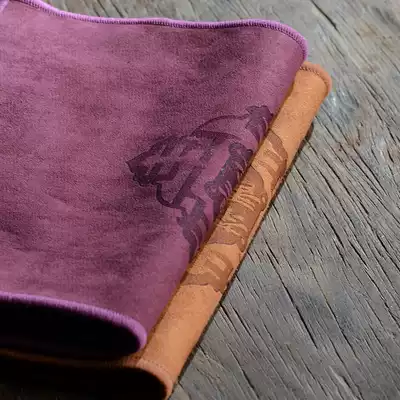 Chinese style absorbent thickened tea towel Zen simple square towel absorbent towel wipes tea set accessories cleaning towel